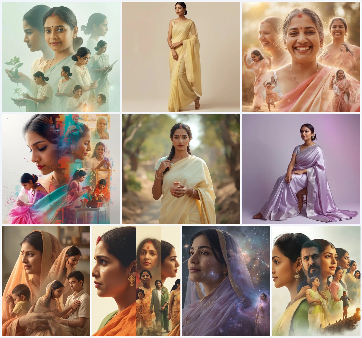 New 10 Saree for Formal Dinners AI Prompts for Gala Events