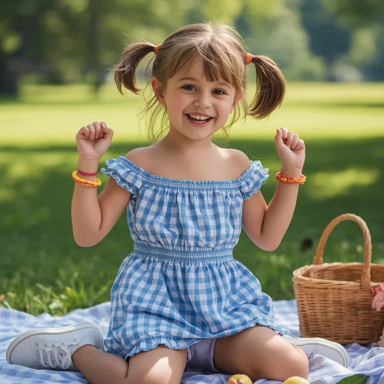 Youthful Summer Fun: A Gingham Off-Shoulder Mini Dress | new trending prompt chatgpt
